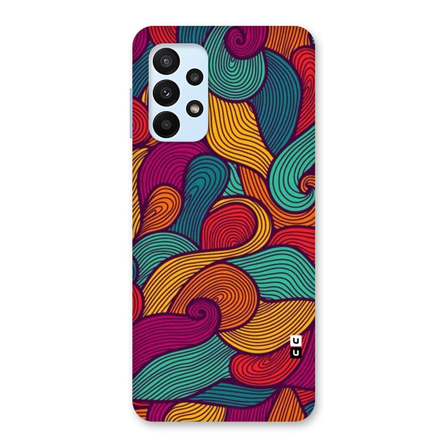 Whimsical Colors Back Case for Galaxy A23
