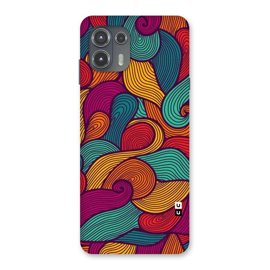 Whimsical Colors Back Case for Motorola Edge 20 Fusion