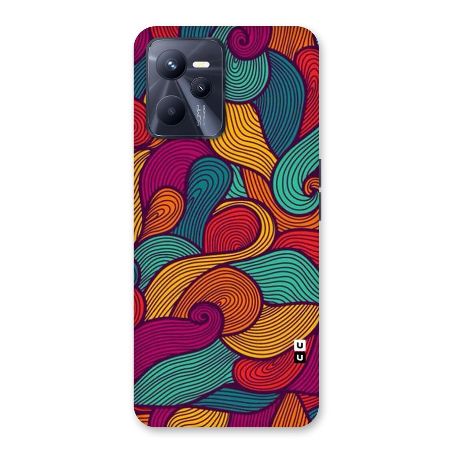 Whimsical Colors Back Case for Realme C35