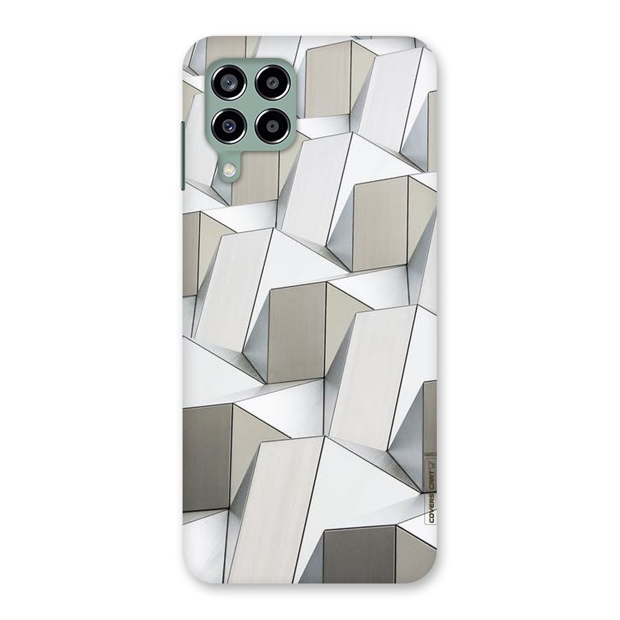 White Abstract Art Back Case for Galaxy M33
