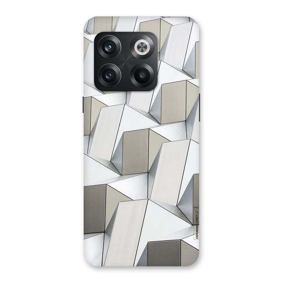 White Abstract Art Back Case for OnePlus 10T