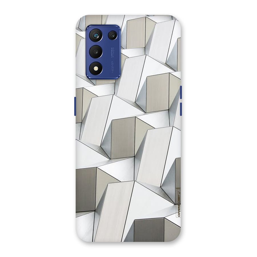 White Abstract Art Back Case for Realme 9 5G Speed