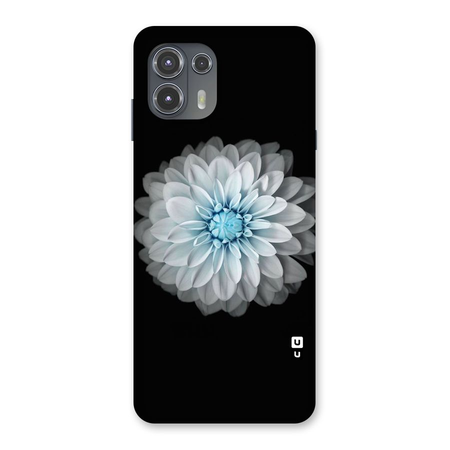 White Bloom Back Case for Motorola Edge 20 Fusion