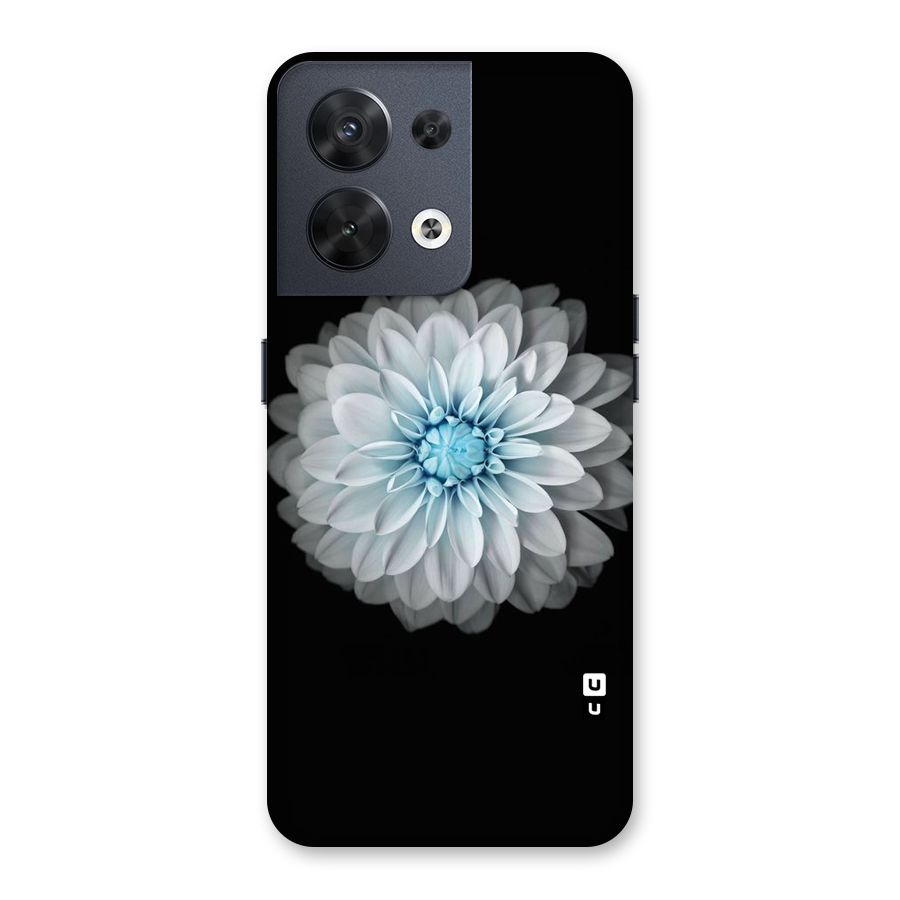 White Bloom Back Case for Oppo Reno8 5G