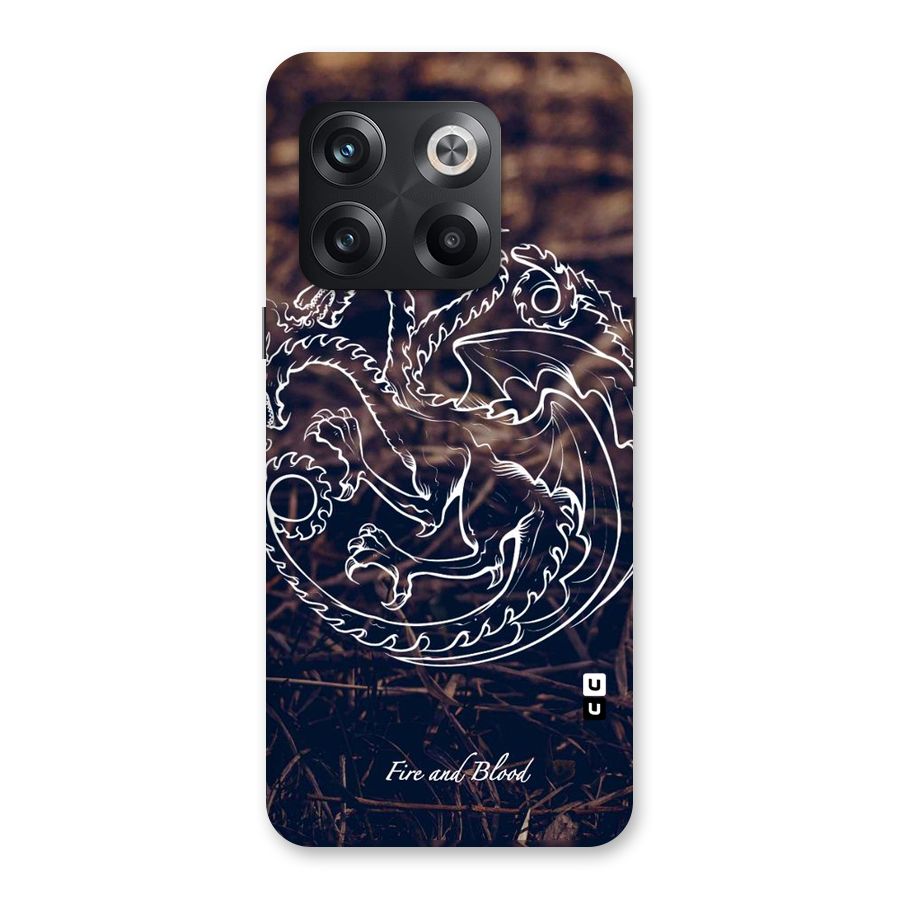 White Circle Back Case for OnePlus 10T