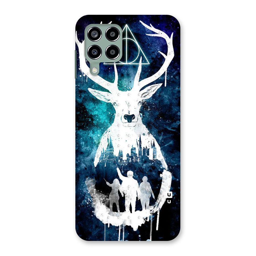 White Deer Back Case for Galaxy M33