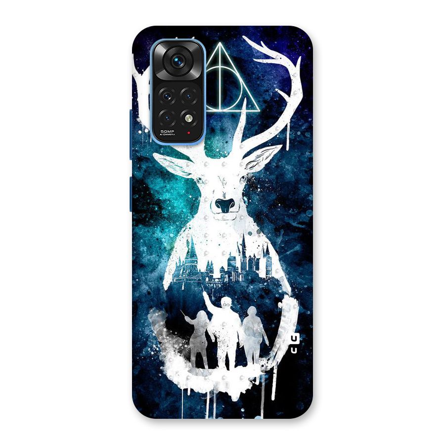 White Deer Back Case for Redmi Note 11S