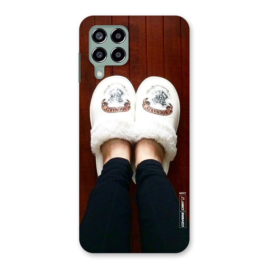 White Feets Back Case for Galaxy M33