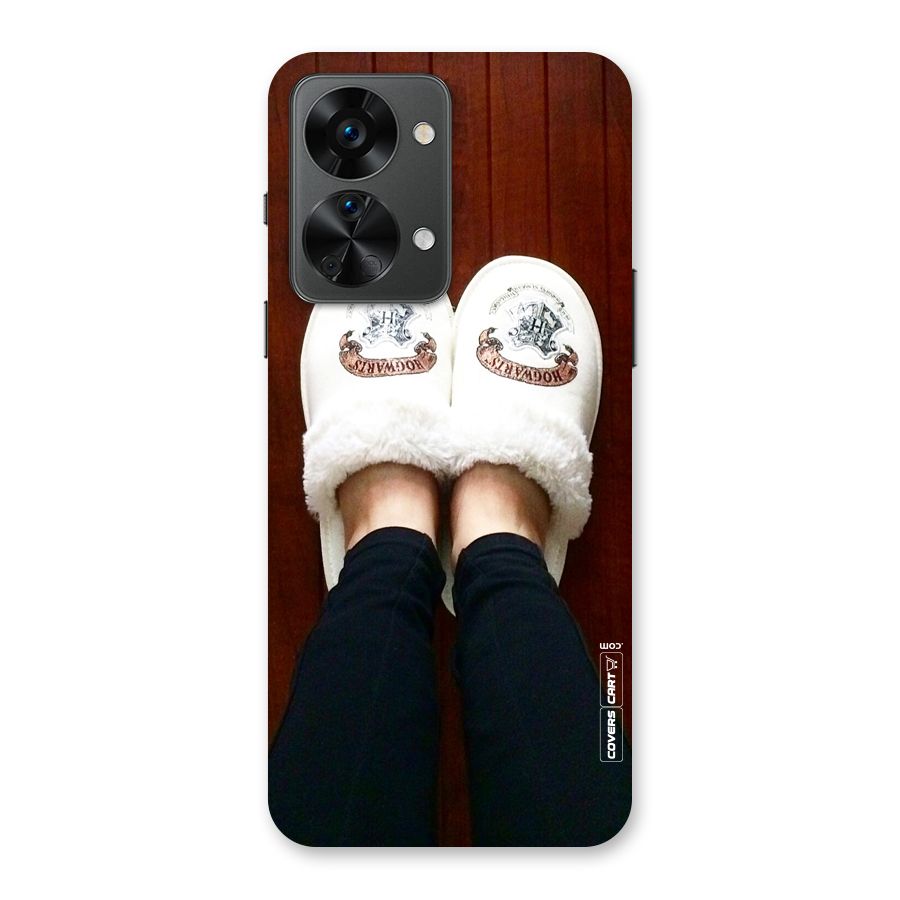 White Feets Back Case for OnePlus Nord 2T