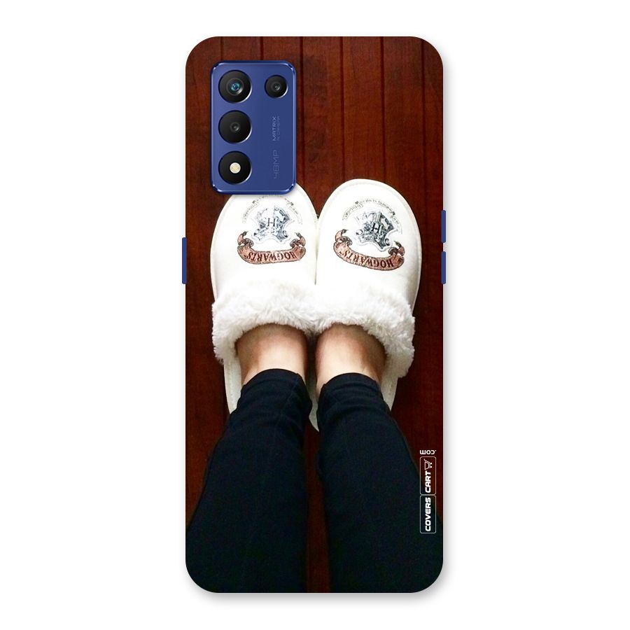 White Feets Back Case for Realme 9 5G Speed