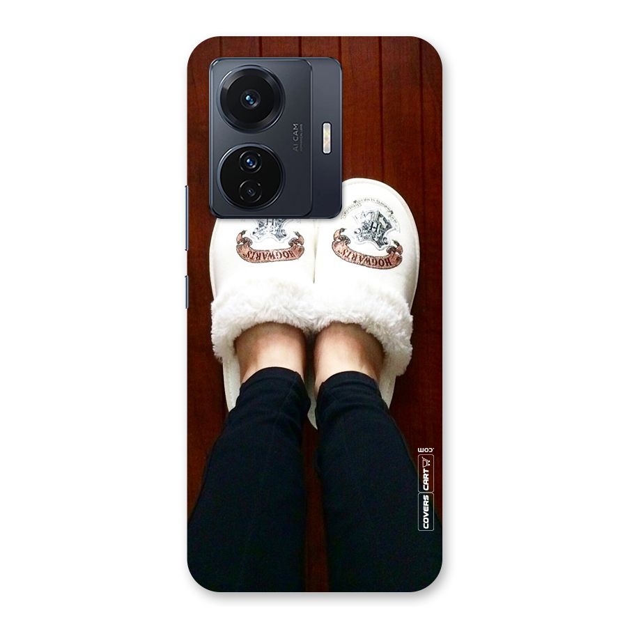 White Feets Back Case for Vivo T1 Pro