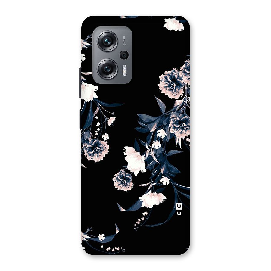 White Flora Back Case for Redmi K50i