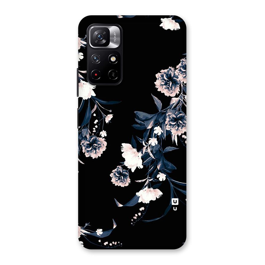 White Flora Back Case for Redmi Note 11T 5G