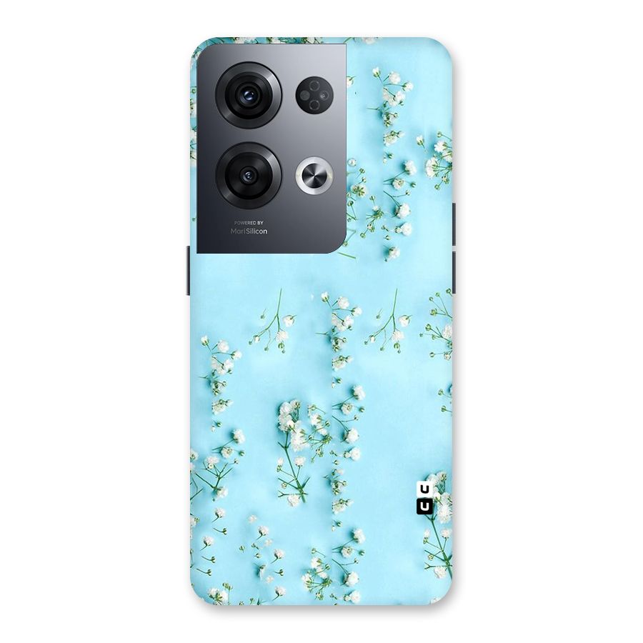 White Lily Design Back Case for Oppo Reno8 Pro 5G