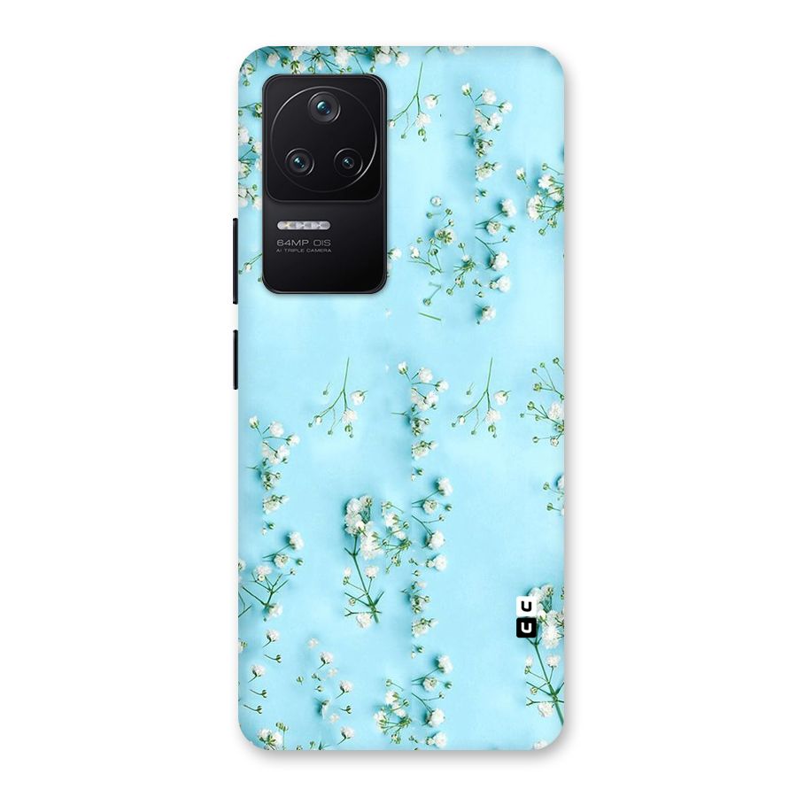 White Lily Design Back Case for Poco F4 5G