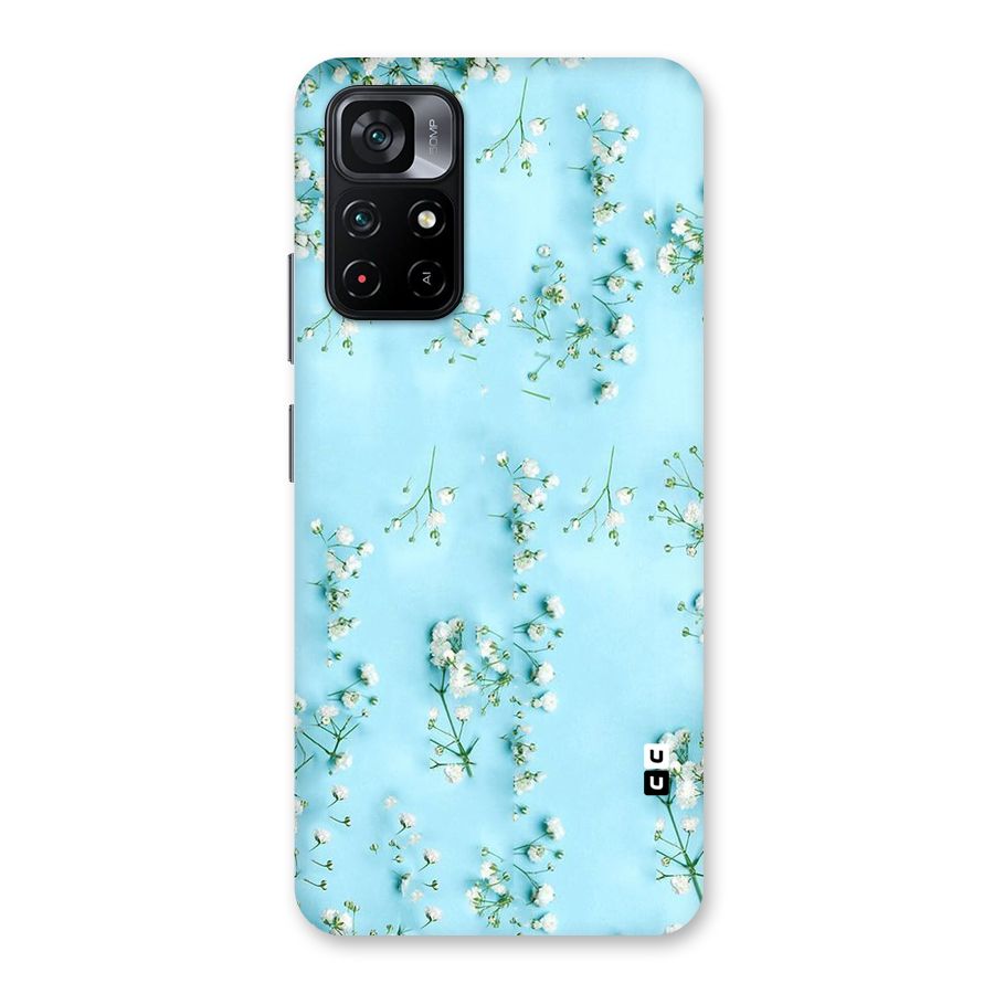 White Lily Design Back Case for Poco M4 Pro 5G