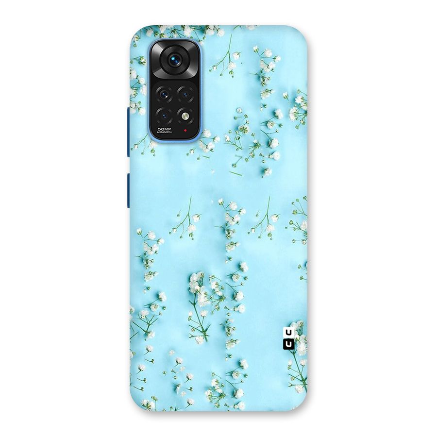 White Lily Design Back Case for Redmi Note 11S