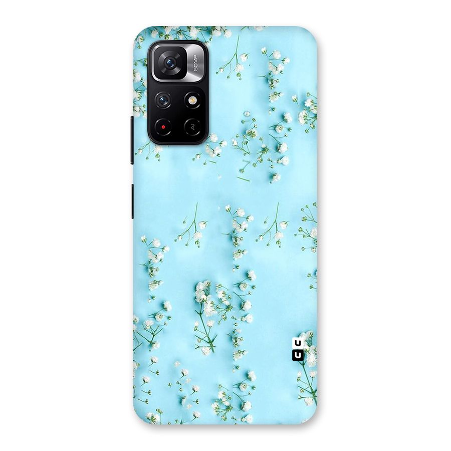 White Lily Design Back Case for Redmi Note 11T 5G