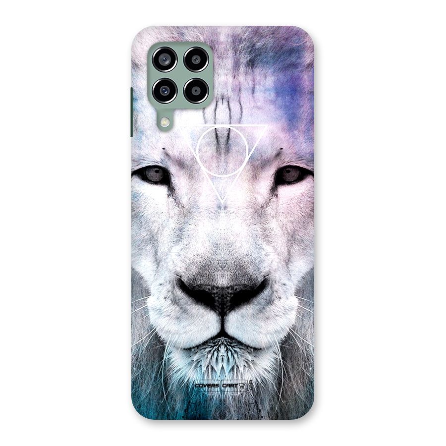 White Lion Back Case for Galaxy M33