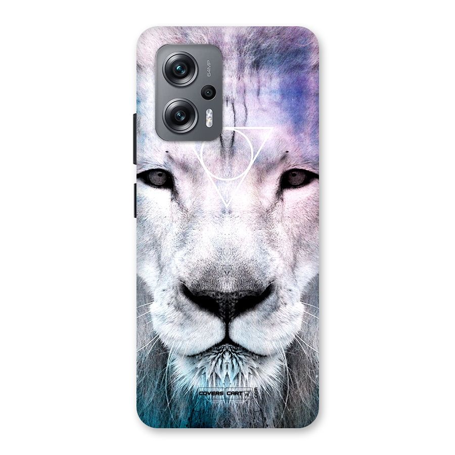 White Lion Back Case for Redmi K50i