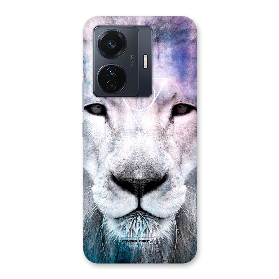White Lion Back Case for Vivo T1 Pro