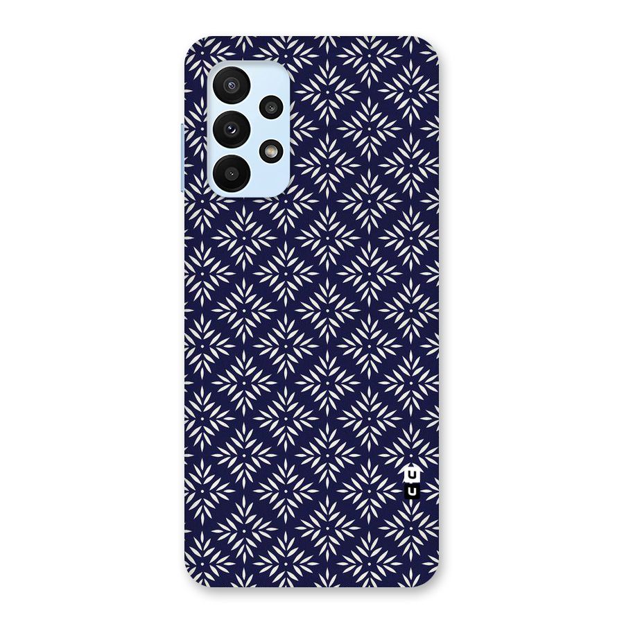 White Petals Pattern Back Case for Galaxy A23