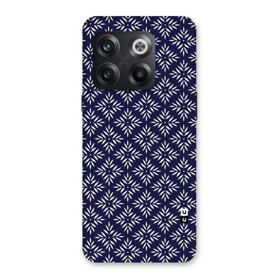 White Petals Pattern Back Case for OnePlus 10T
