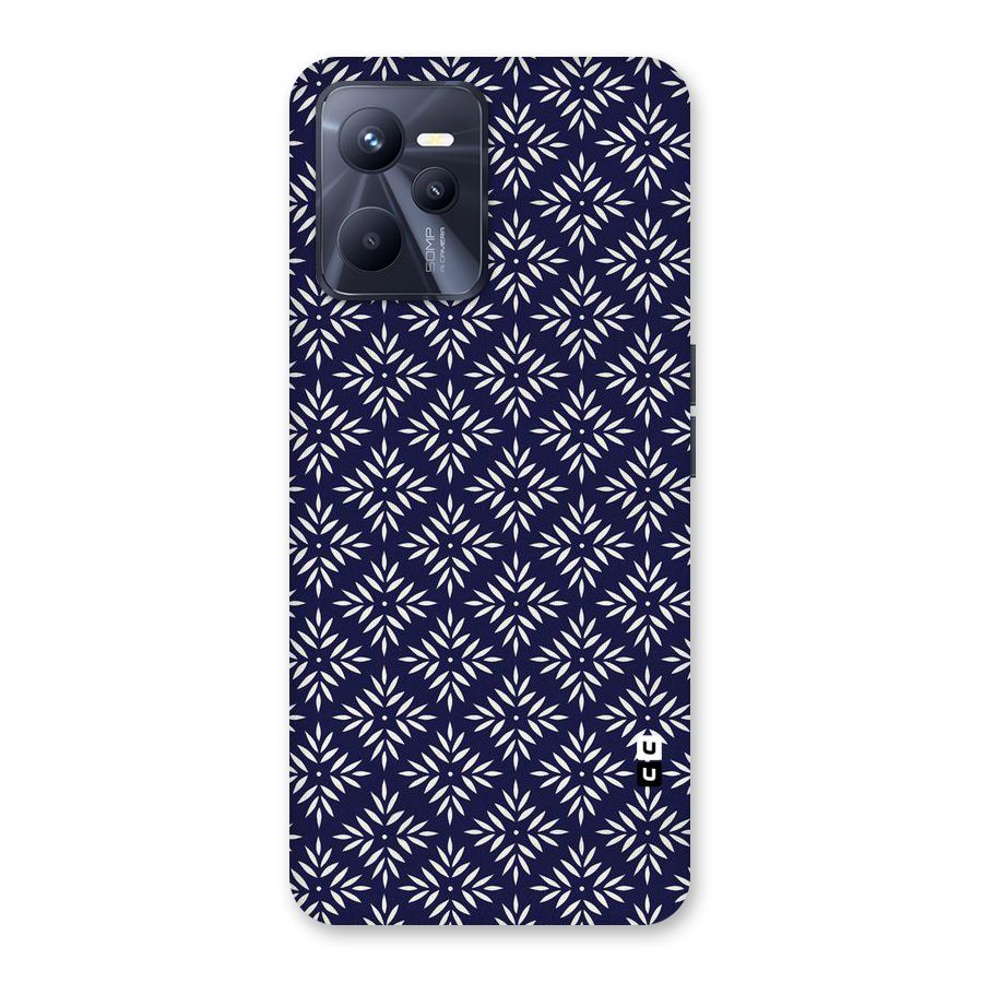 White Petals Pattern Back Case for Realme C35