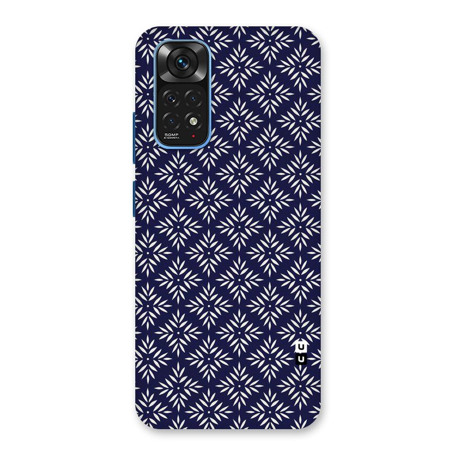 White Petals Pattern Back Case for Redmi Note 11S