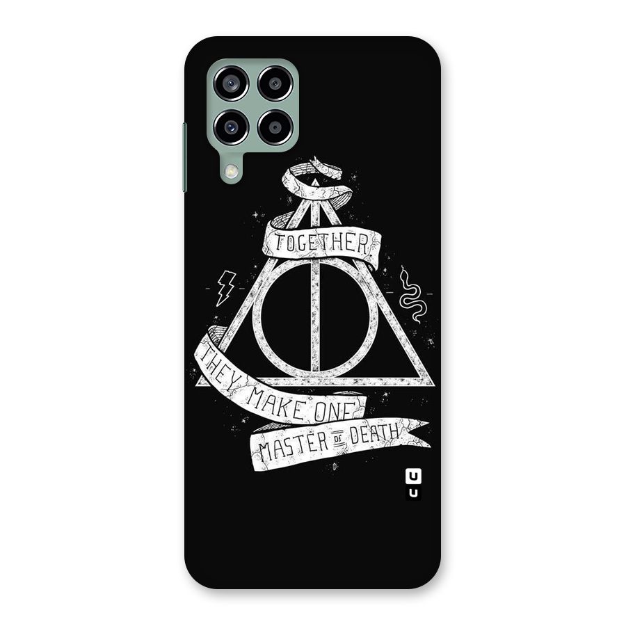 White Ribbon Back Case for Galaxy M33