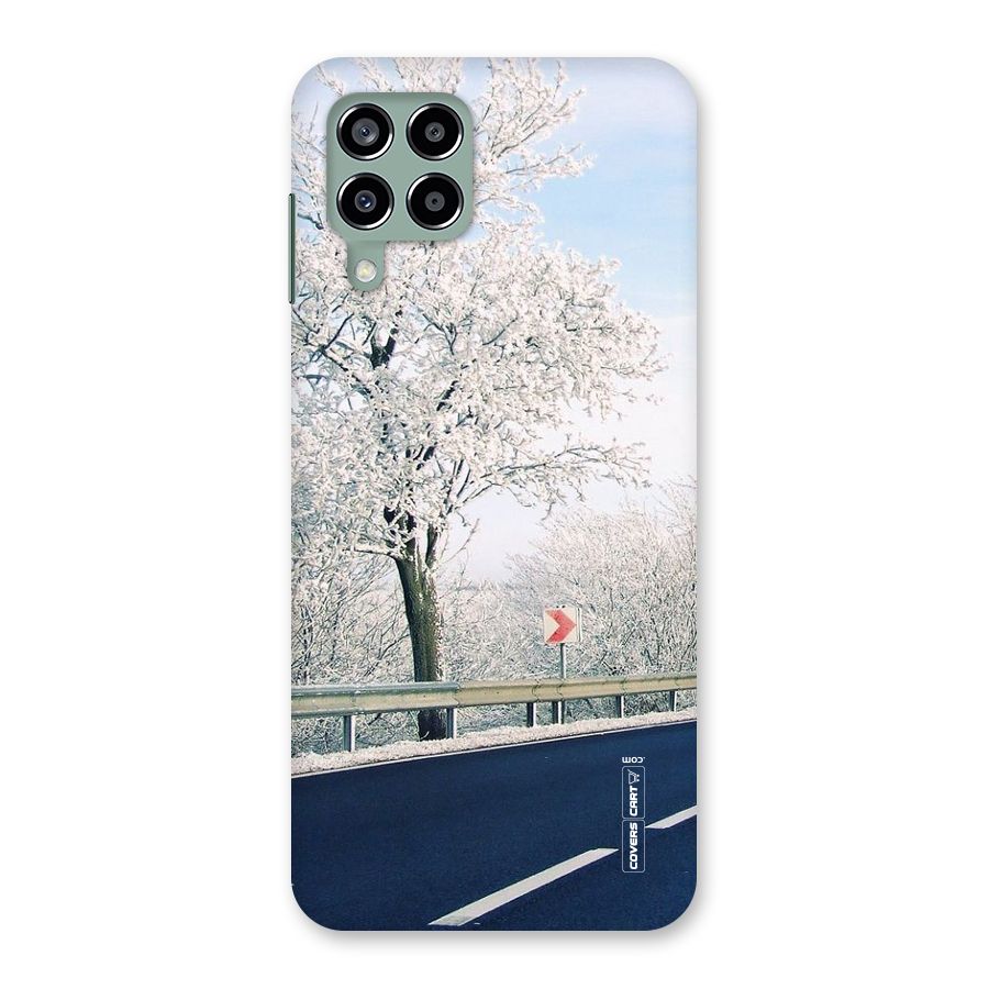 White Snow Tree Back Case for Galaxy M33
