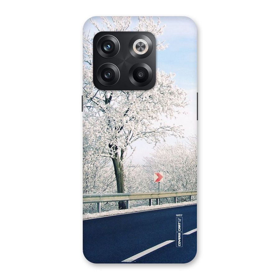 White Snow Tree Back Case for OnePlus 10T