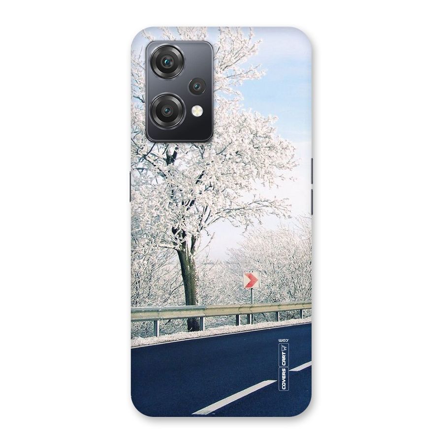 White Snow Tree Back Case for OnePlus Nord CE 2 Lite 5G