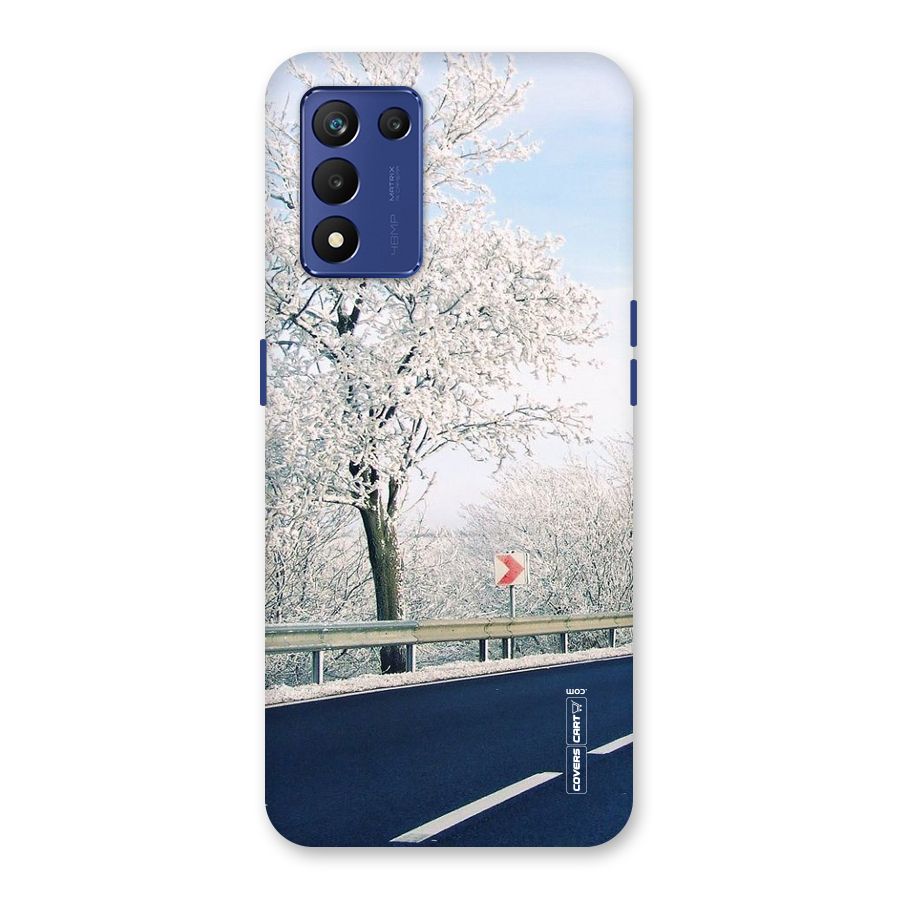 White Snow Tree Back Case for Realme 9 5G Speed