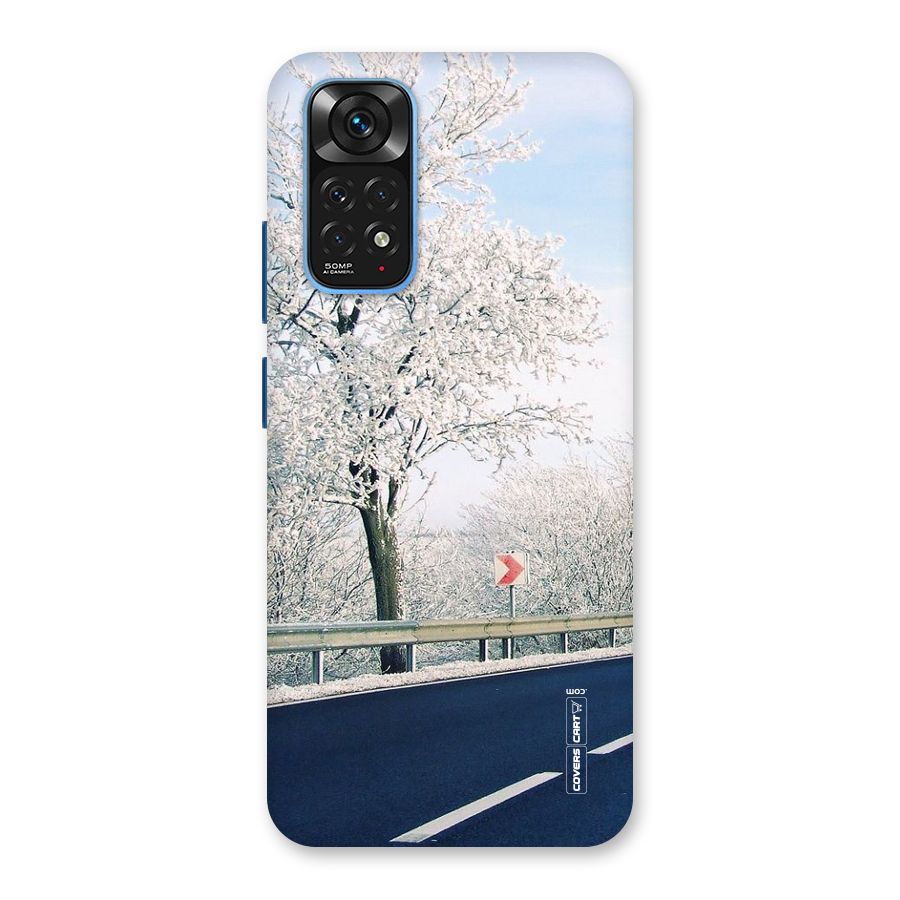 White Snow Tree Back Case for Redmi Note 11S