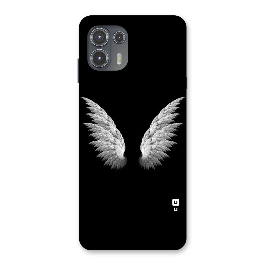 White Wings Back Case for Motorola Edge 20 Fusion