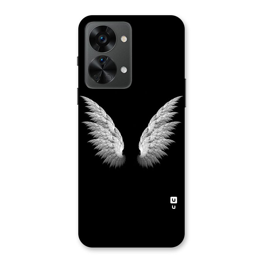 White Wings Back Case for OnePlus Nord 2T