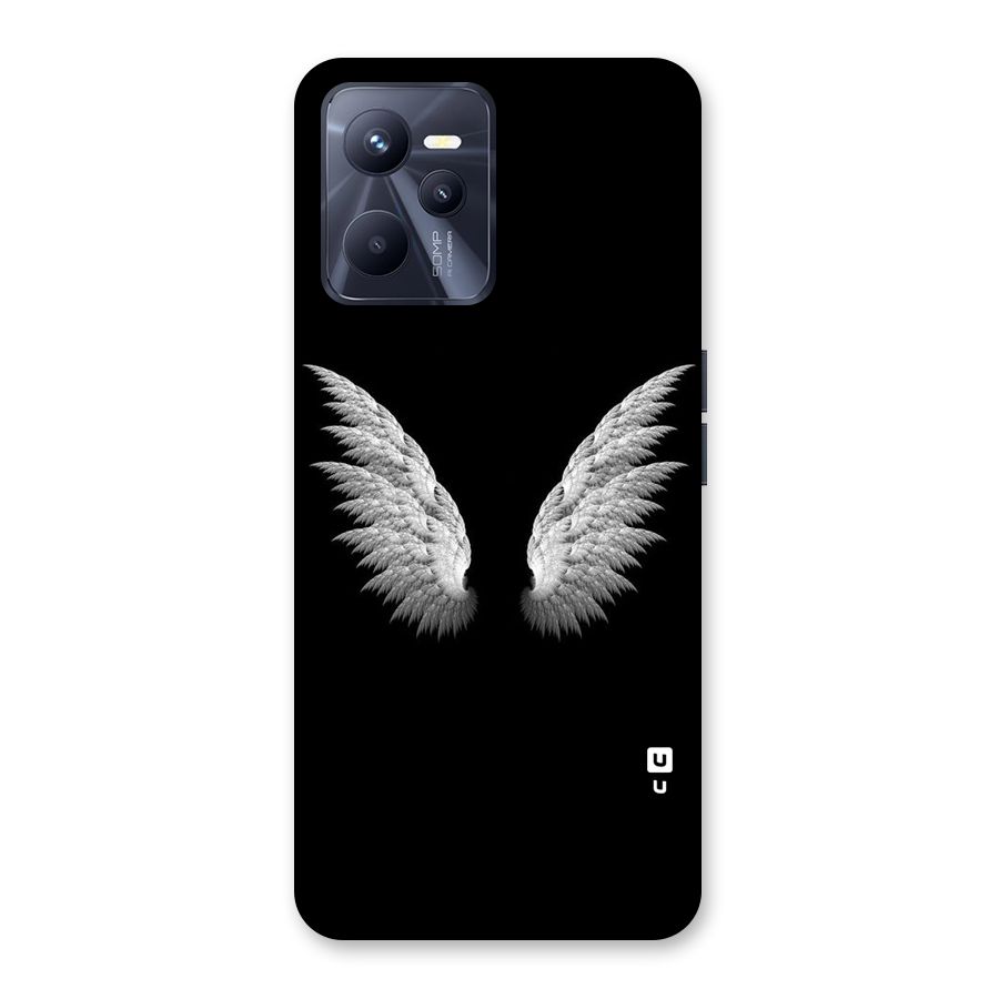 White Wings Back Case for Realme C35