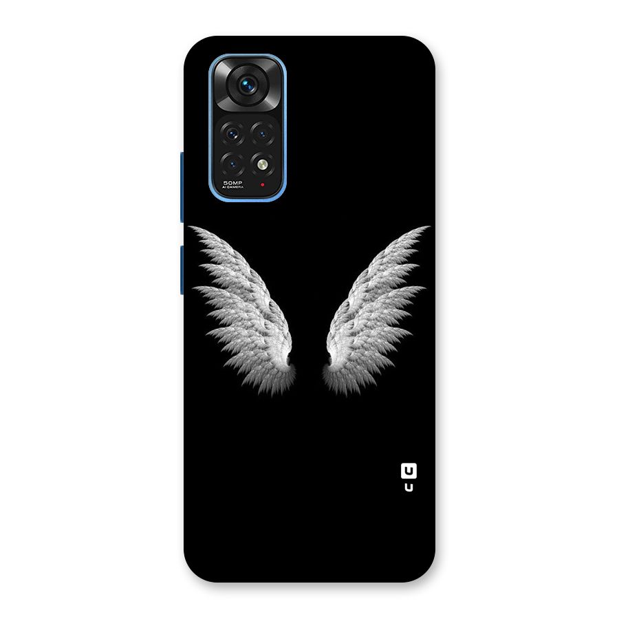 White Wings Back Case for Redmi Note 11S