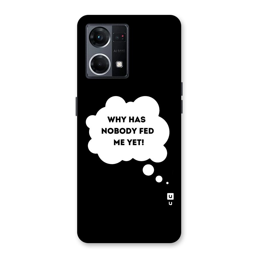 Why No Food Yet Glass Back Case for Oppo F21 Pro 5G