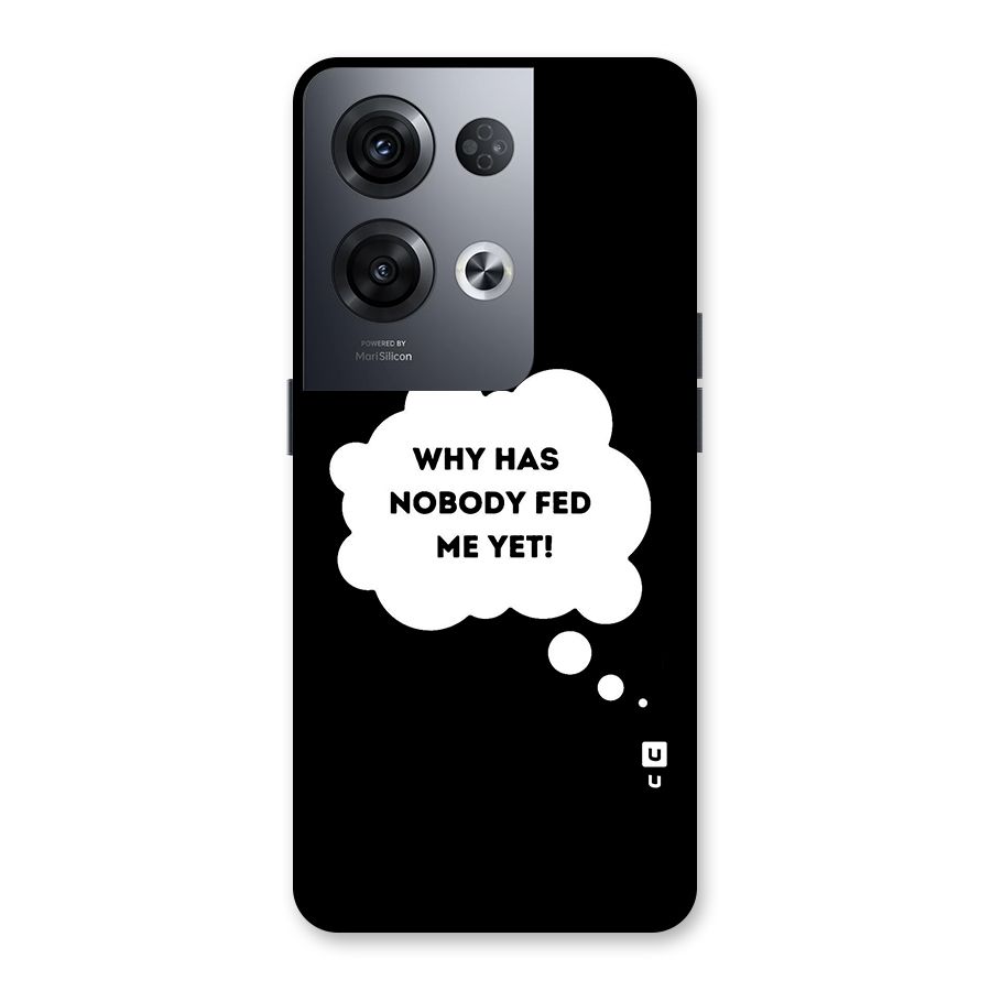 Why No Food Yet Back Case for Oppo Reno8 Pro 5G