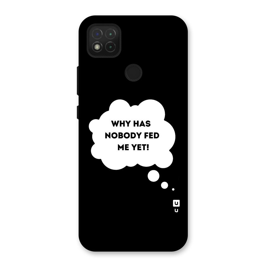 Why No Food Yet Back Case for Redmi 9 Activ