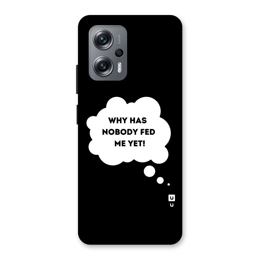 Why No Food Yet Back Case for Redmi K50i