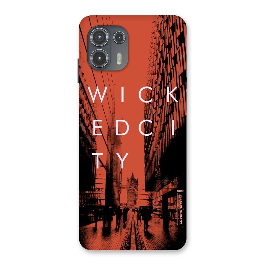 Wicked City Back Case for Motorola Edge 20 Fusion