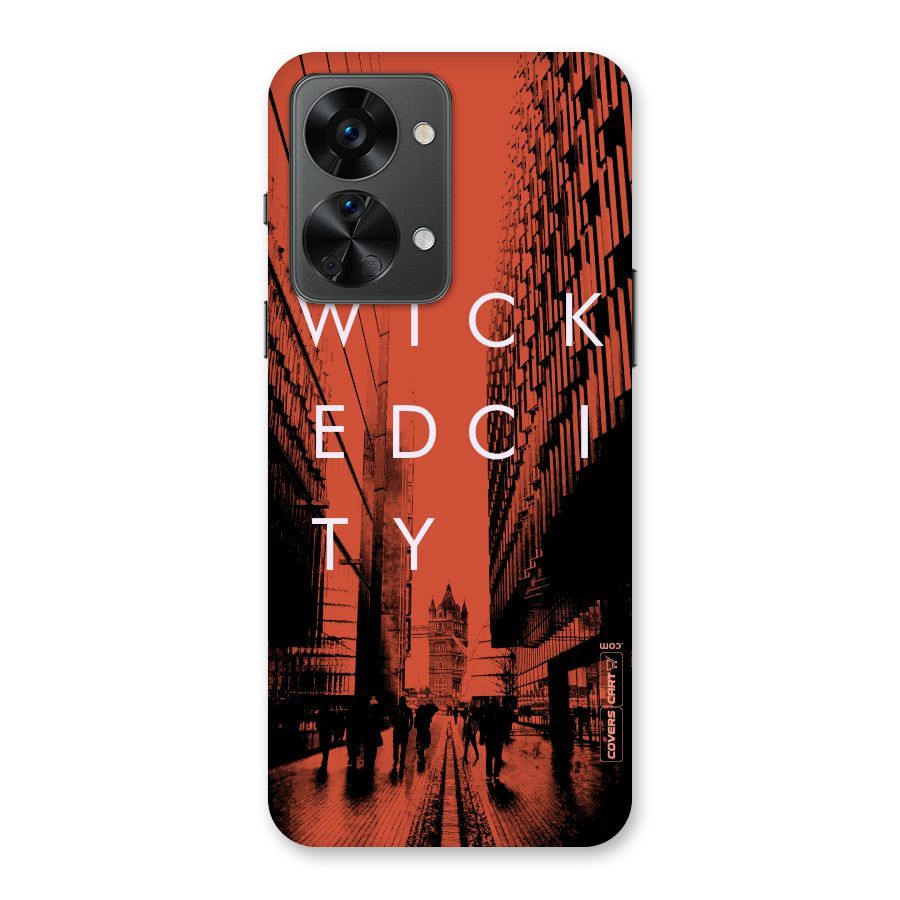Wicked City Back Case for OnePlus Nord 2T