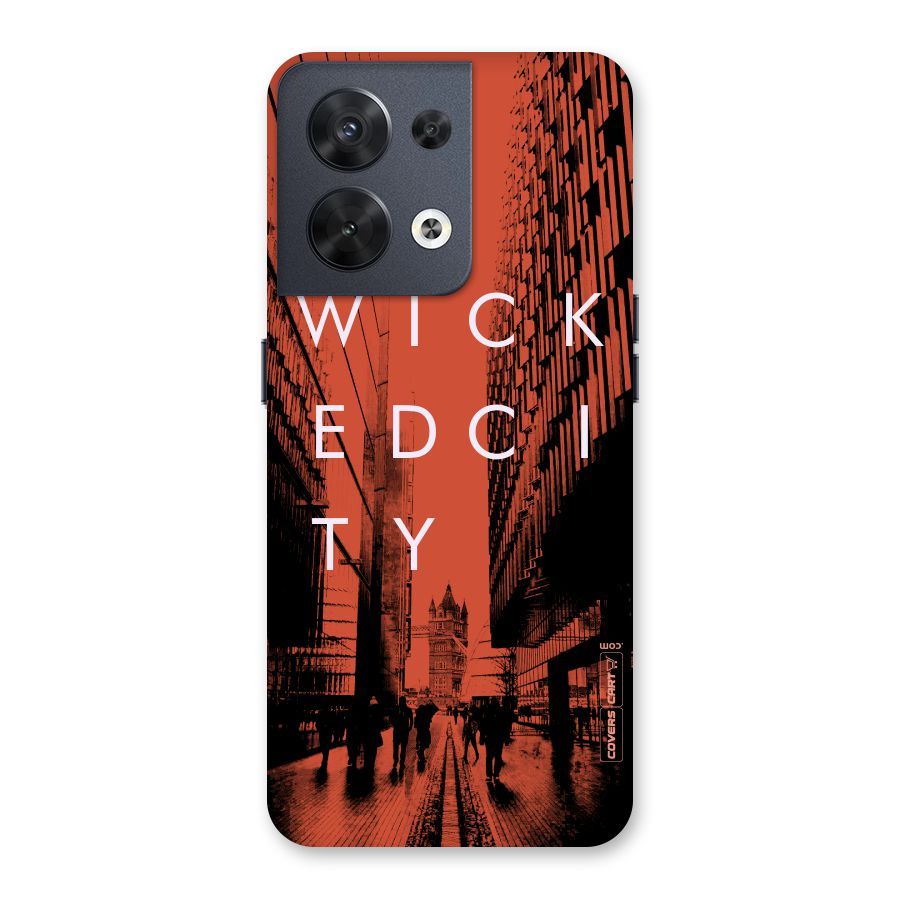 Wicked City Back Case for Oppo Reno8 5G