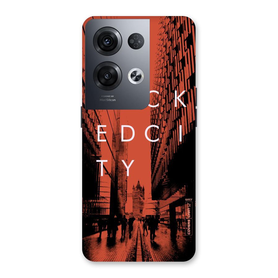 Wicked City Back Case for Oppo Reno8 Pro 5G
