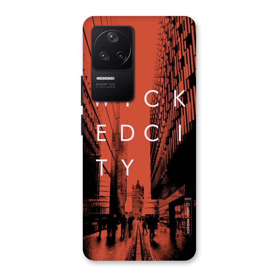 Wicked City Back Case for Poco F4 5G