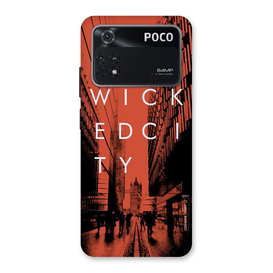 Wicked City Back Case for Poco M4 Pro 4G
