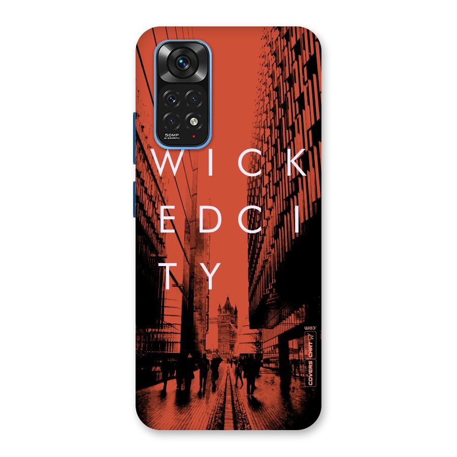Wicked City Back Case for Redmi Note 11S